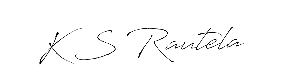 You can use this online signature creator to create a handwritten signature for the name K S Rautela. This is the best online autograph maker. K S Rautela signature style 6 images and pictures png