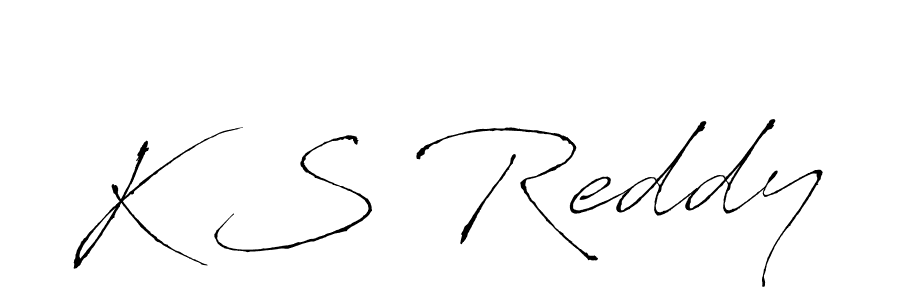 Use a signature maker to create a handwritten signature online. With this signature software, you can design (Antro_Vectra) your own signature for name K S Reddy. K S Reddy signature style 6 images and pictures png