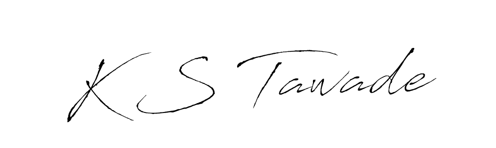 Also You can easily find your signature by using the search form. We will create K S Tawade name handwritten signature images for you free of cost using Antro_Vectra sign style. K S Tawade signature style 6 images and pictures png