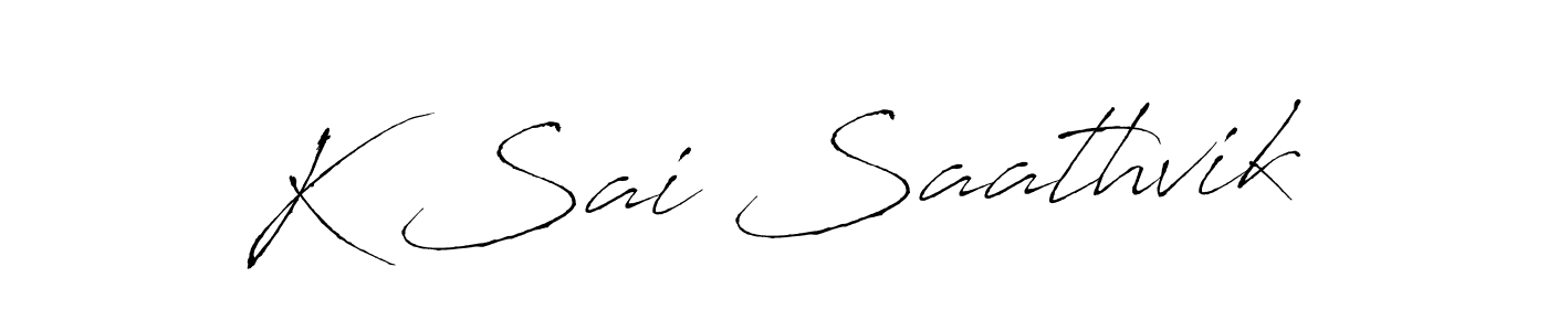 Once you've used our free online signature maker to create your best signature Antro_Vectra style, it's time to enjoy all of the benefits that K Sai Saathvik name signing documents. K Sai Saathvik signature style 6 images and pictures png