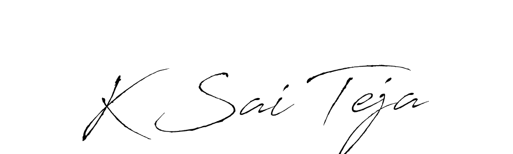 You should practise on your own different ways (Antro_Vectra) to write your name (K Sai Teja) in signature. don't let someone else do it for you. K Sai Teja signature style 6 images and pictures png