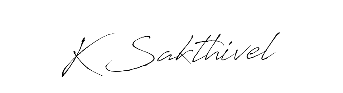 Make a beautiful signature design for name K Sakthivel. Use this online signature maker to create a handwritten signature for free. K Sakthivel signature style 6 images and pictures png