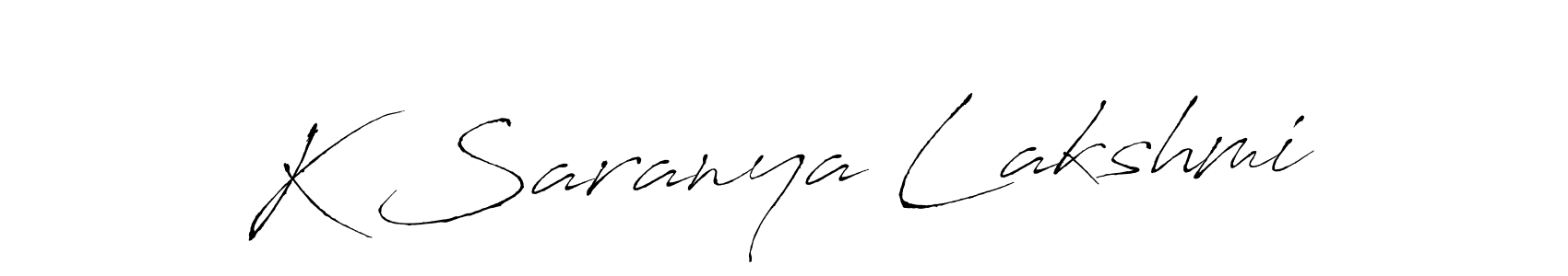 This is the best signature style for the K Saranya Lakshmi name. Also you like these signature font (Antro_Vectra). Mix name signature. K Saranya Lakshmi signature style 6 images and pictures png