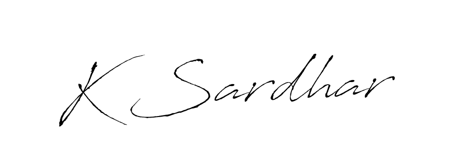 Similarly Antro_Vectra is the best handwritten signature design. Signature creator online .You can use it as an online autograph creator for name K Sardhar. K Sardhar signature style 6 images and pictures png