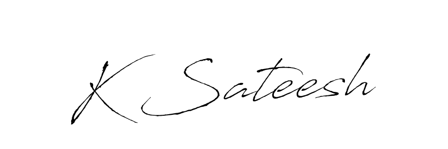 Once you've used our free online signature maker to create your best signature Antro_Vectra style, it's time to enjoy all of the benefits that K Sateesh name signing documents. K Sateesh signature style 6 images and pictures png