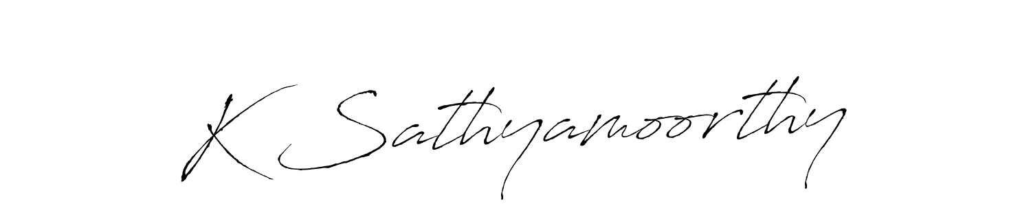 Similarly Antro_Vectra is the best handwritten signature design. Signature creator online .You can use it as an online autograph creator for name K Sathyamoorthy. K Sathyamoorthy signature style 6 images and pictures png