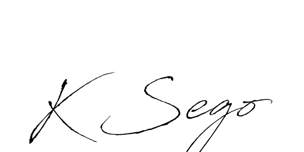 Once you've used our free online signature maker to create your best signature Antro_Vectra style, it's time to enjoy all of the benefits that K Sego name signing documents. K Sego signature style 6 images and pictures png
