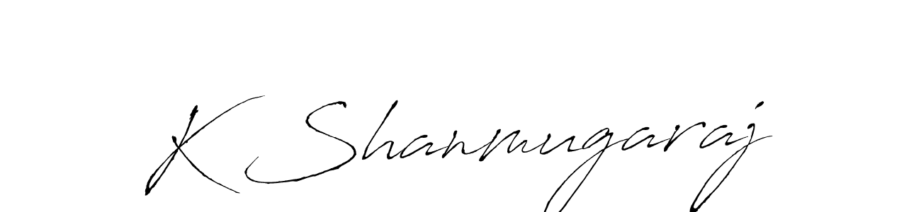 if you are searching for the best signature style for your name K Shanmugaraj. so please give up your signature search. here we have designed multiple signature styles  using Antro_Vectra. K Shanmugaraj signature style 6 images and pictures png