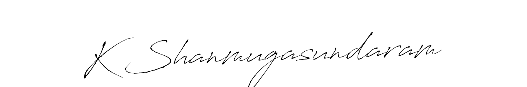 Best and Professional Signature Style for K Shanmugasundaram. Antro_Vectra Best Signature Style Collection. K Shanmugasundaram signature style 6 images and pictures png