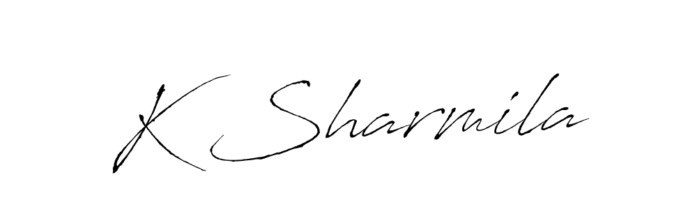 Make a short K Sharmila signature style. Manage your documents anywhere anytime using Antro_Vectra. Create and add eSignatures, submit forms, share and send files easily. K Sharmila signature style 6 images and pictures png