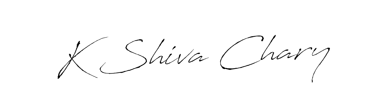 Also You can easily find your signature by using the search form. We will create K Shiva Chary name handwritten signature images for you free of cost using Antro_Vectra sign style. K Shiva Chary signature style 6 images and pictures png