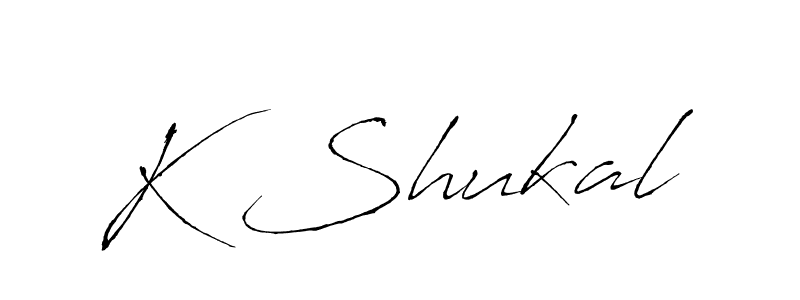 Also You can easily find your signature by using the search form. We will create K Shukal name handwritten signature images for you free of cost using Antro_Vectra sign style. K Shukal signature style 6 images and pictures png