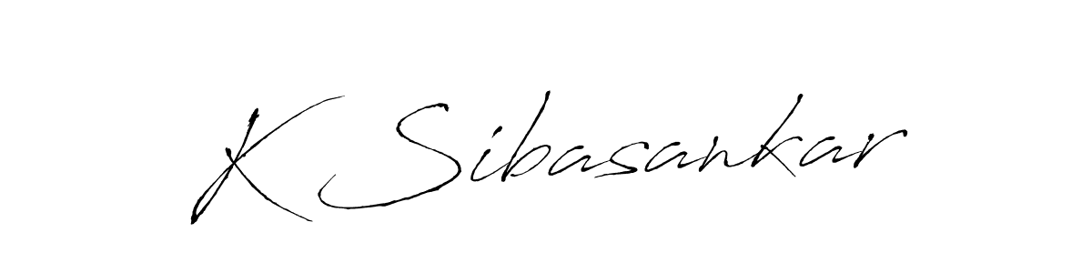 Make a beautiful signature design for name K Sibasankar. Use this online signature maker to create a handwritten signature for free. K Sibasankar signature style 6 images and pictures png