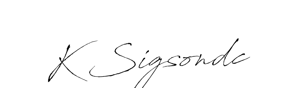 if you are searching for the best signature style for your name K Sigsondc. so please give up your signature search. here we have designed multiple signature styles  using Antro_Vectra. K Sigsondc signature style 6 images and pictures png