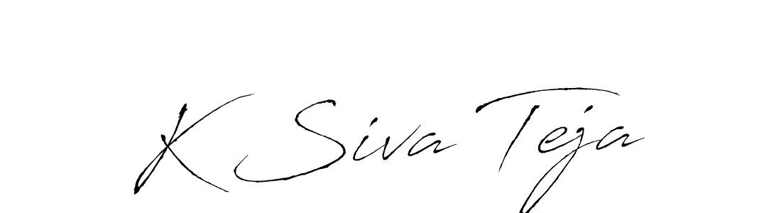 How to Draw K Siva Teja signature style? Antro_Vectra is a latest design signature styles for name K Siva Teja. K Siva Teja signature style 6 images and pictures png