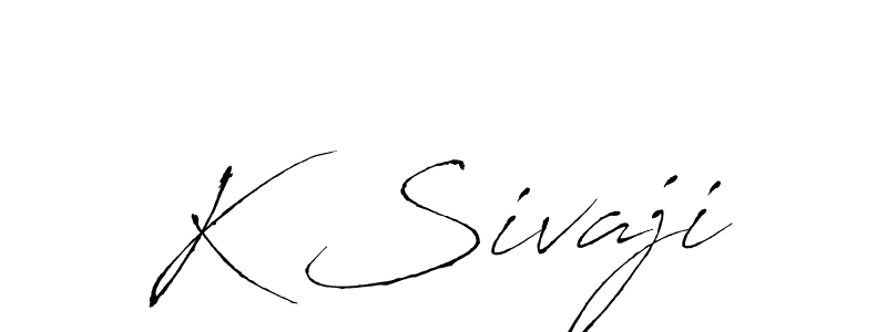 You can use this online signature creator to create a handwritten signature for the name K Sivaji. This is the best online autograph maker. K Sivaji signature style 6 images and pictures png