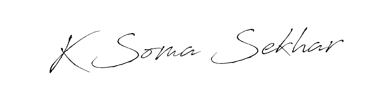 Here are the top 10 professional signature styles for the name K Soma Sekhar. These are the best autograph styles you can use for your name. K Soma Sekhar signature style 6 images and pictures png