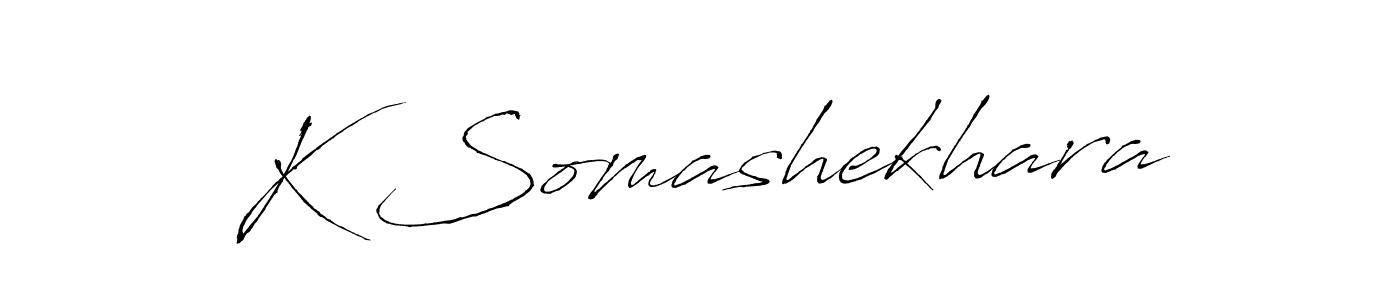 You should practise on your own different ways (Antro_Vectra) to write your name (K Somashekhara) in signature. don't let someone else do it for you. K Somashekhara signature style 6 images and pictures png