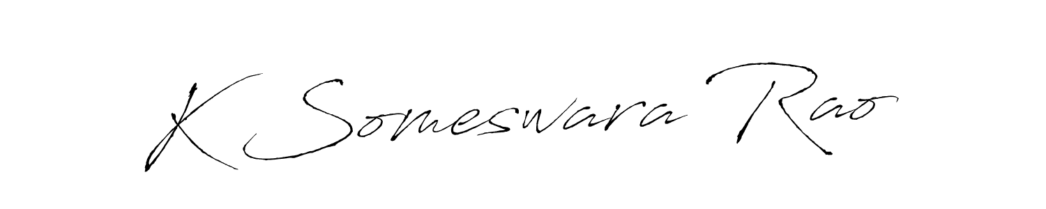 Similarly Antro_Vectra is the best handwritten signature design. Signature creator online .You can use it as an online autograph creator for name K Someswara Rao. K Someswara Rao signature style 6 images and pictures png