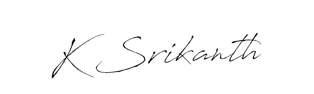 Once you've used our free online signature maker to create your best signature Antro_Vectra style, it's time to enjoy all of the benefits that K Srikanth name signing documents. K Srikanth signature style 6 images and pictures png