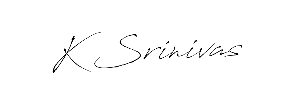 This is the best signature style for the K Srinivas name. Also you like these signature font (Antro_Vectra). Mix name signature. K Srinivas signature style 6 images and pictures png