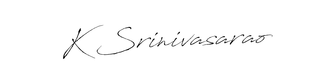 It looks lik you need a new signature style for name K Srinivasarao. Design unique handwritten (Antro_Vectra) signature with our free signature maker in just a few clicks. K Srinivasarao signature style 6 images and pictures png