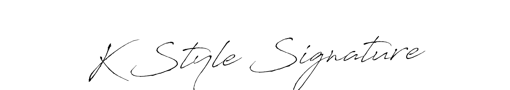 See photos of K Style Signature official signature by Spectra . Check more albums & portfolios. Read reviews & check more about Antro_Vectra font. K Style Signature signature style 6 images and pictures png