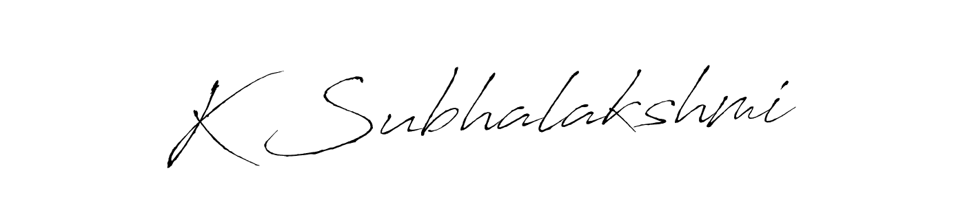 See photos of K Subhalakshmi official signature by Spectra . Check more albums & portfolios. Read reviews & check more about Antro_Vectra font. K Subhalakshmi signature style 6 images and pictures png