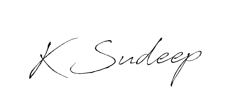 Here are the top 10 professional signature styles for the name K Sudeep. These are the best autograph styles you can use for your name. K Sudeep signature style 6 images and pictures png