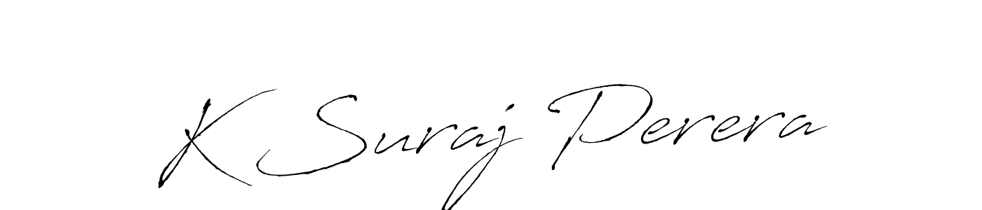Once you've used our free online signature maker to create your best signature Antro_Vectra style, it's time to enjoy all of the benefits that K Suraj Perera name signing documents. K Suraj Perera signature style 6 images and pictures png