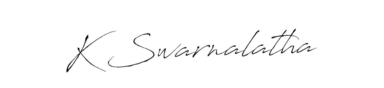 if you are searching for the best signature style for your name K Swarnalatha. so please give up your signature search. here we have designed multiple signature styles  using Antro_Vectra. K Swarnalatha signature style 6 images and pictures png