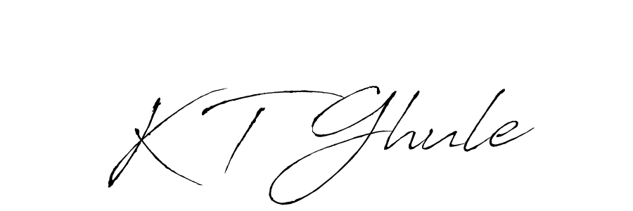 if you are searching for the best signature style for your name K T Ghule. so please give up your signature search. here we have designed multiple signature styles  using Antro_Vectra. K T Ghule signature style 6 images and pictures png