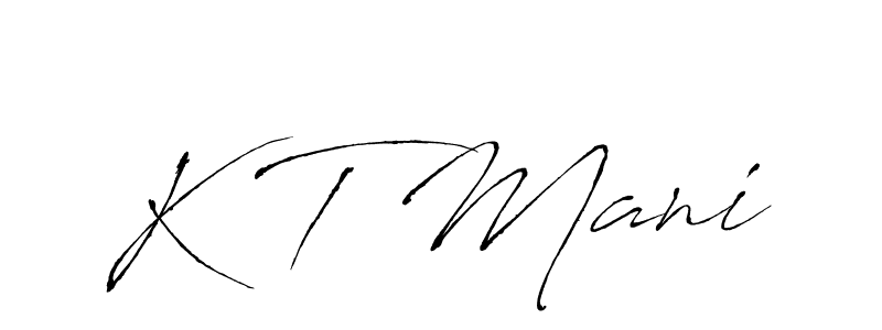 Similarly Antro_Vectra is the best handwritten signature design. Signature creator online .You can use it as an online autograph creator for name K T Mani. K T Mani signature style 6 images and pictures png