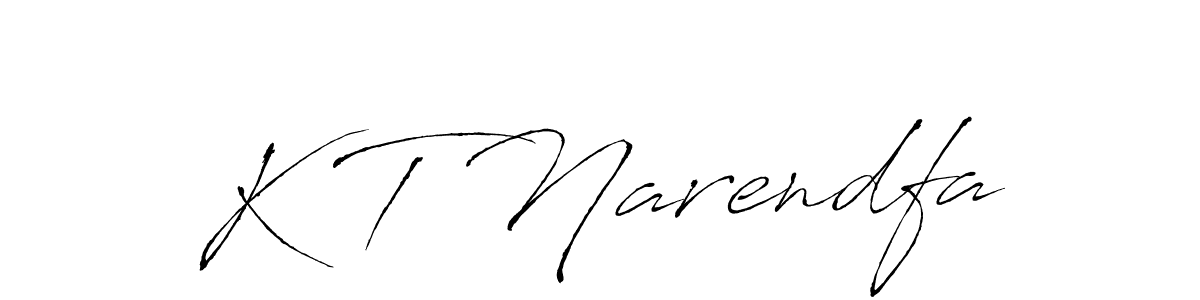 See photos of K T Narendfa official signature by Spectra . Check more albums & portfolios. Read reviews & check more about Antro_Vectra font. K T Narendfa signature style 6 images and pictures png