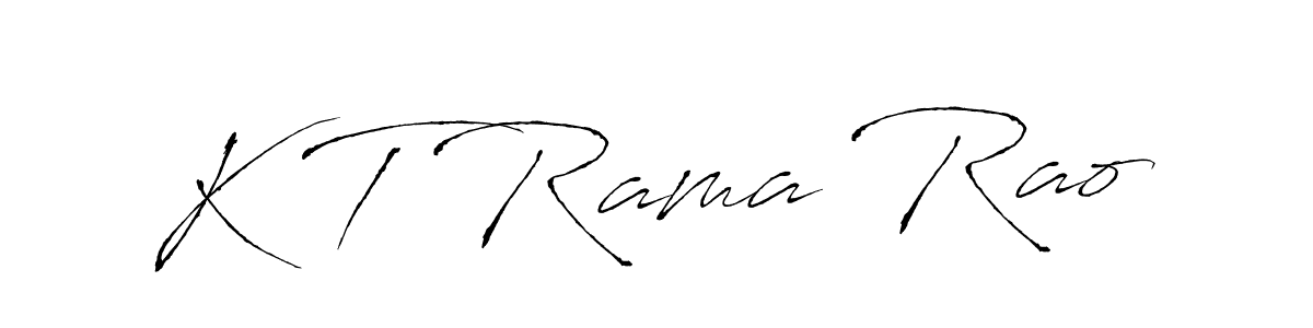 if you are searching for the best signature style for your name K T Rama Rao. so please give up your signature search. here we have designed multiple signature styles  using Antro_Vectra. K T Rama Rao signature style 6 images and pictures png