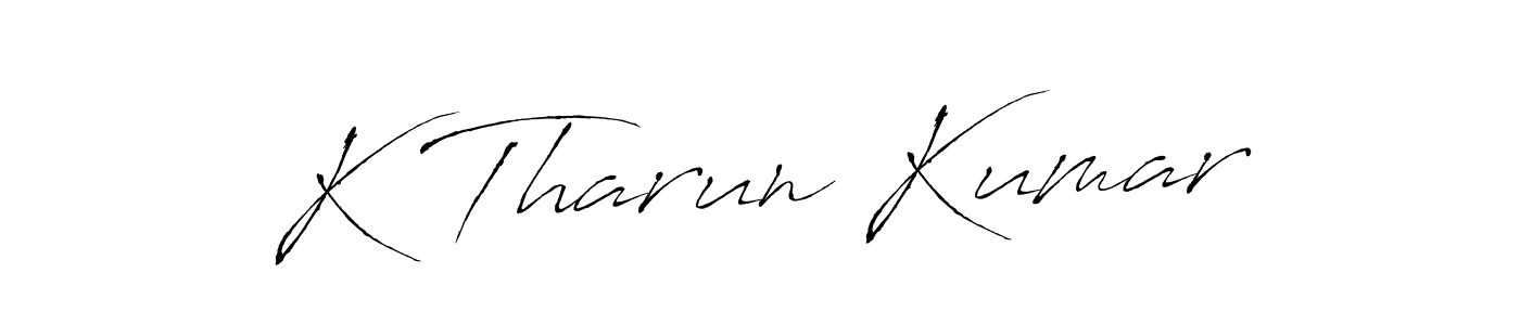 See photos of K Tharun Kumar official signature by Spectra . Check more albums & portfolios. Read reviews & check more about Antro_Vectra font. K Tharun Kumar signature style 6 images and pictures png