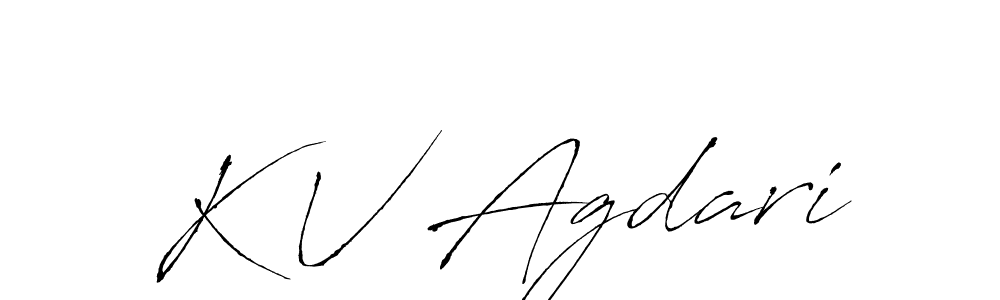 Once you've used our free online signature maker to create your best signature Antro_Vectra style, it's time to enjoy all of the benefits that K V Agdari name signing documents. K V Agdari signature style 6 images and pictures png