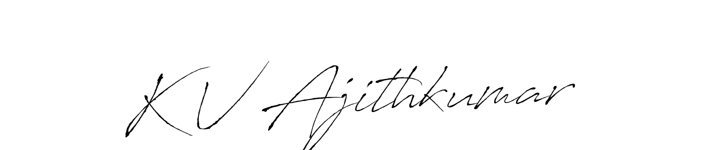 Also You can easily find your signature by using the search form. We will create K V Ajithkumar name handwritten signature images for you free of cost using Antro_Vectra sign style. K V Ajithkumar signature style 6 images and pictures png