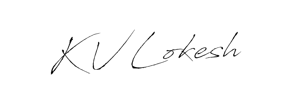 It looks lik you need a new signature style for name K V Lokesh. Design unique handwritten (Antro_Vectra) signature with our free signature maker in just a few clicks. K V Lokesh signature style 6 images and pictures png