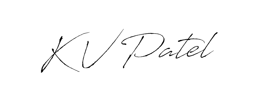 Use a signature maker to create a handwritten signature online. With this signature software, you can design (Antro_Vectra) your own signature for name K V Patel. K V Patel signature style 6 images and pictures png