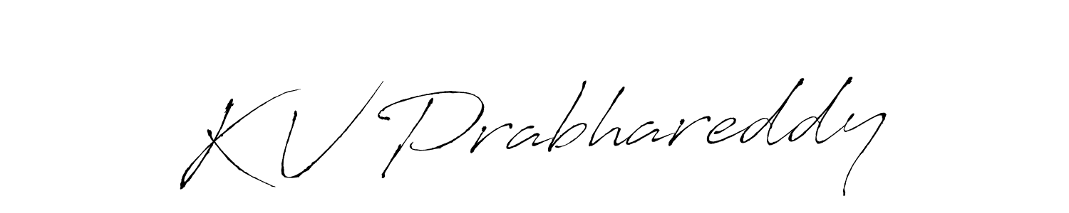 Also we have K V Prabhareddy name is the best signature style. Create professional handwritten signature collection using Antro_Vectra autograph style. K V Prabhareddy signature style 6 images and pictures png