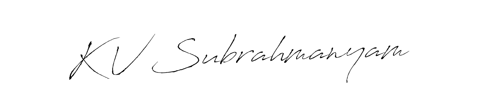 Also we have K V Subrahmanyam name is the best signature style. Create professional handwritten signature collection using Antro_Vectra autograph style. K V Subrahmanyam signature style 6 images and pictures png