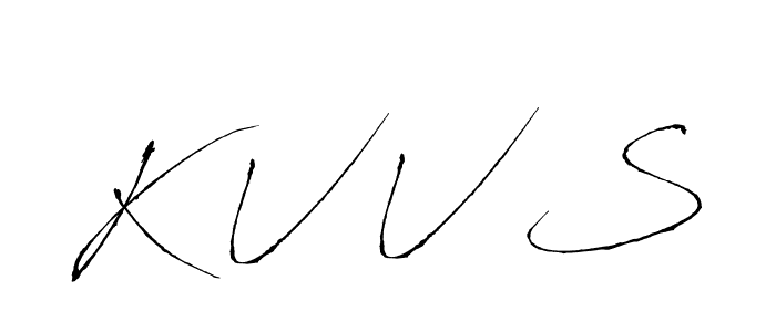 You should practise on your own different ways (Antro_Vectra) to write your name (K V V S) in signature. don't let someone else do it for you. K V V S signature style 6 images and pictures png