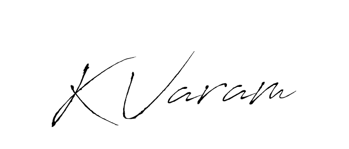 Also we have K Varam name is the best signature style. Create professional handwritten signature collection using Antro_Vectra autograph style. K Varam signature style 6 images and pictures png