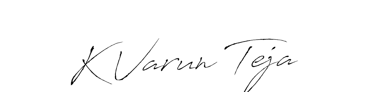 Here are the top 10 professional signature styles for the name K Varun Teja. These are the best autograph styles you can use for your name. K Varun Teja signature style 6 images and pictures png