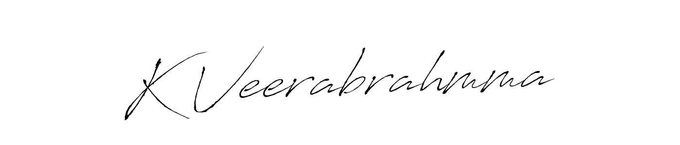 Also You can easily find your signature by using the search form. We will create K Veerabrahmma name handwritten signature images for you free of cost using Antro_Vectra sign style. K Veerabrahmma signature style 6 images and pictures png