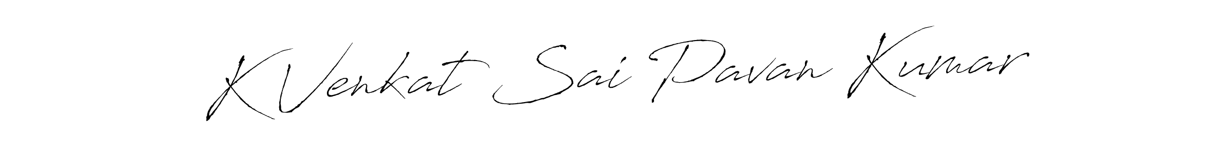 This is the best signature style for the K Venkat Sai Pavan Kumar name. Also you like these signature font (Antro_Vectra). Mix name signature. K Venkat Sai Pavan Kumar signature style 6 images and pictures png