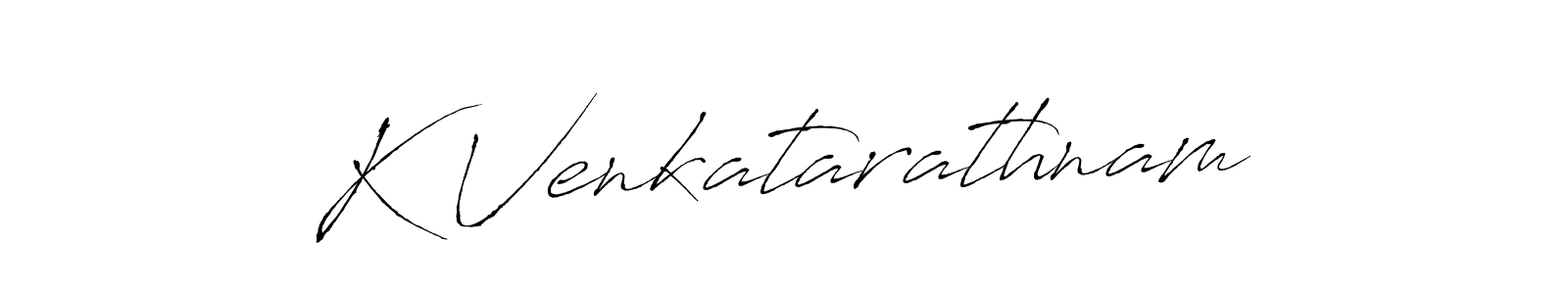 The best way (Antro_Vectra) to make a short signature is to pick only two or three words in your name. The name K Venkatarathnam include a total of six letters. For converting this name. K Venkatarathnam signature style 6 images and pictures png