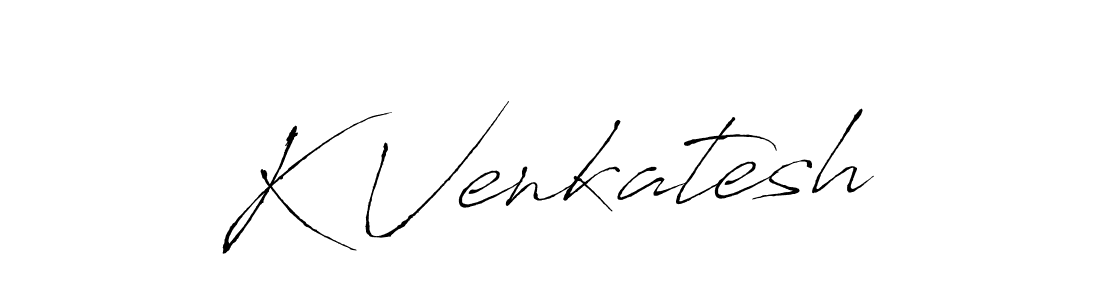 Use a signature maker to create a handwritten signature online. With this signature software, you can design (Antro_Vectra) your own signature for name K Venkatesh. K Venkatesh signature style 6 images and pictures png