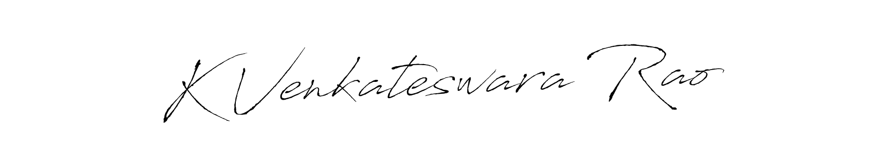 Design your own signature with our free online signature maker. With this signature software, you can create a handwritten (Antro_Vectra) signature for name K Venkateswara Rao. K Venkateswara Rao signature style 6 images and pictures png